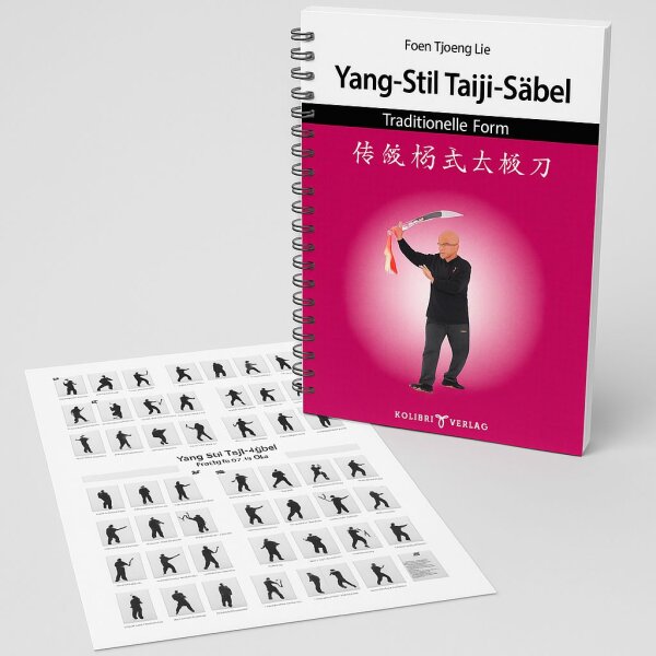 Yang-Stil Taiji-Säbel - Traditionelle Form - Buch + Poster