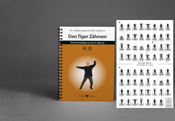 Den Tiger zähmen – Stressbewältigung durch Qigong - Buch + Poster