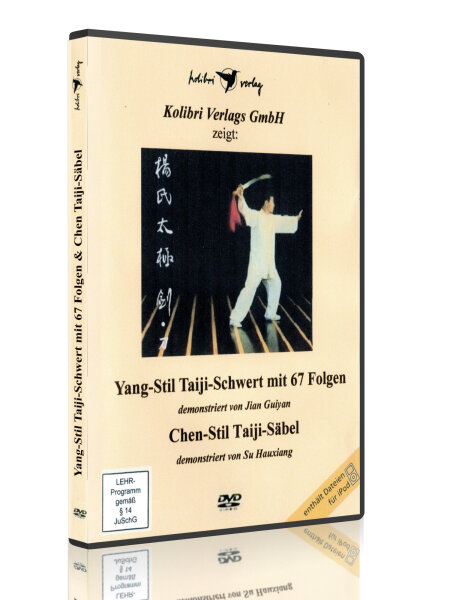 Yang-Stil Taiji-Schwert mit 67 Folgen - Taiji-Säbel (DVD)