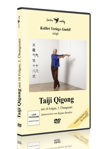 Taiji Qigong mit 18 Folgen, 2. Übungssatz (DVD)