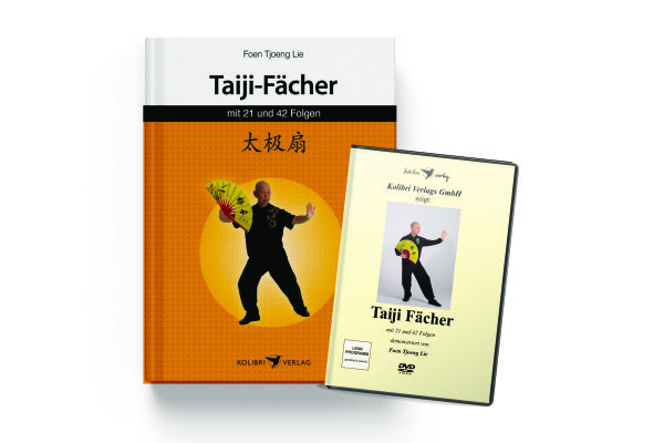 Taiji Fächer mit 21 und 42 Folgen  - Buch + DVD