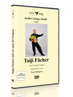 Taiji Fächer mit 21 und 42 Folgen  - Buch + DVD